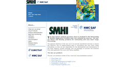 Desktop Screenshot of nwcsaf.smhi.se